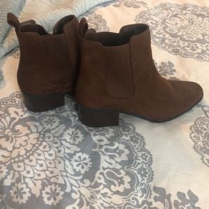 EUC brown A New Day bootie